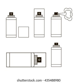 spray icon. spray sign