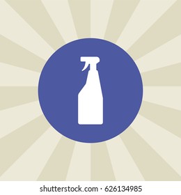 spray icon. sign design. background