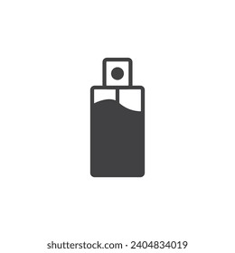 spray icon. sign for mobile concept and web design. outline vector icon. symbol, logo illustration. vector graphics.