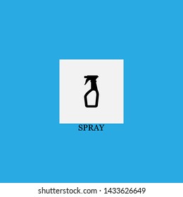 spray icon sign signifier vector