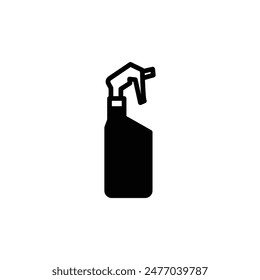 Spray icon solid style vector