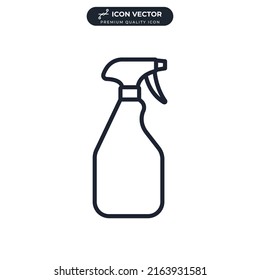 spray icon symbol template for graphic and web design collection logo vector illustration