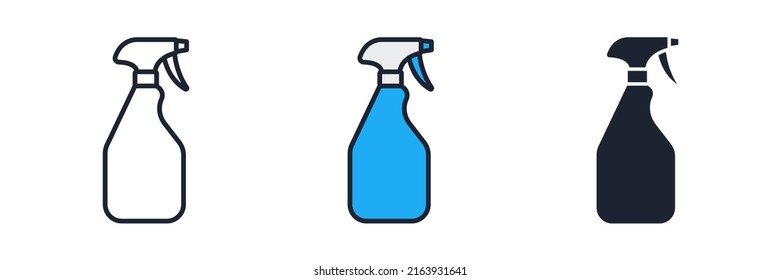 spray icon symbol template for graphic and web design collection logo vector illustration