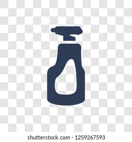 Spray icon. Trendy Spray logo concept on transparent background from cleaning collection