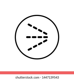 Spray icon vector, clean symbol. Simple, flat design for web or mobile app