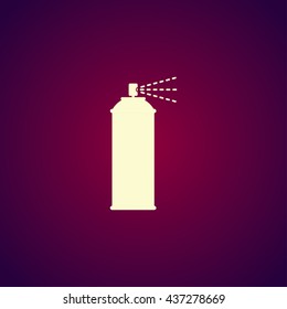 Spray icon. Vector concept illustration for design.