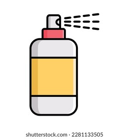 spray icon vector design template in white background