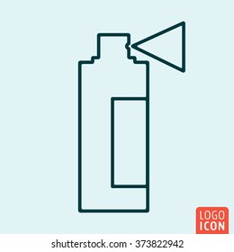 Spray icon. Vector illustration