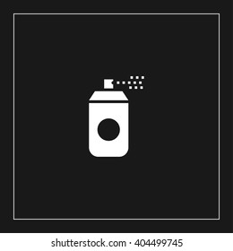 spray icon. spray vector illustration