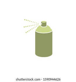 Spray icon. Vector illustration can be used for topics painting, aerosol, graffiti, container