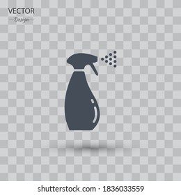 Spray icon. Vector illustration EPS 10.