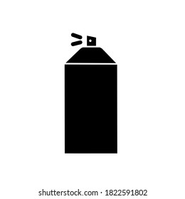Spray icon, vector illustration. Flat design style. Vector two spray icon illustration isolated on white background, two spray icon Eps10. spray icons graphic design vector symbols.