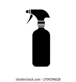 Sprühsymbol. Vektorillustration auf weißem Hintergrund
