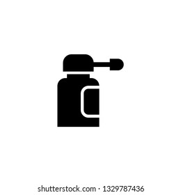 spray icon vector. spray sign on white background. spray icon for web and app