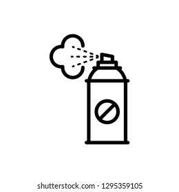 spray icon vector template