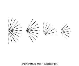 Spray icon. Water or air spray nozzle for spray paint or deodorant. Vector illustration. Isolated on white background.