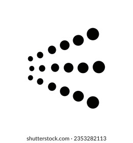 Icono de spray para diseño web aislado en fondo blanco.