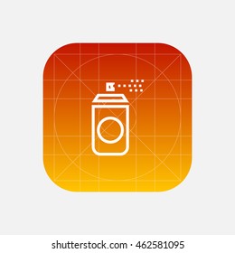 spray line icon