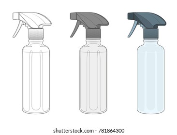 spray line illustration
