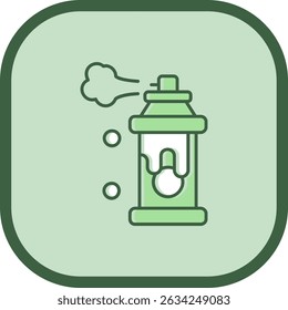 Diseño de icono de Vector de línea de pulverización