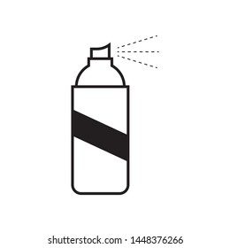 Spray logo template vector icon design