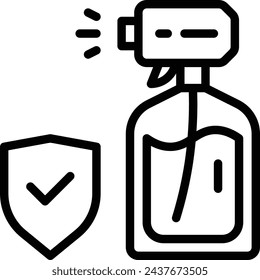 spray lotion icon. Moisturizing Spray Icon
