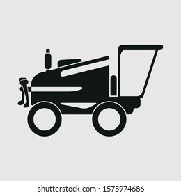 spray machinery icon vector sign symbol for design