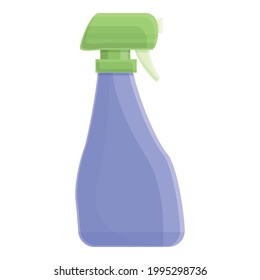 Spray für Metall-Symbol. Cartoon Spray for metal-Vektorsymbol für Webdesign einzeln auf weißem Hintergrund
