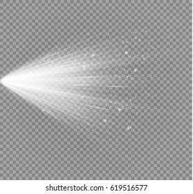 Spray on a transparent background.The spray particles.vector illustration.