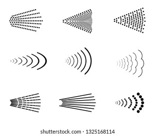 Spray on a white background. Vector illustration of a spray bottle.