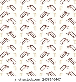 Spray paint attractive trendy multicolor repeating pattern vector illustration background