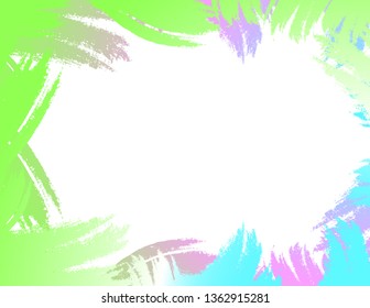 Spray paint background decor