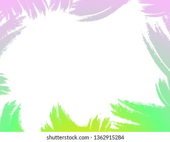 Spray paint background decor