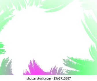 Spray paint background decor
