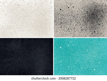 Spray paint background textures. Highly detailed vector textures taken from high res scans. Compound path and optimised