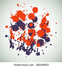 Spray paint background. Vector paint background design.