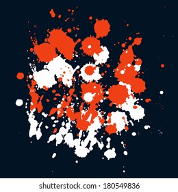 Spray paint background. Vector paint background design.