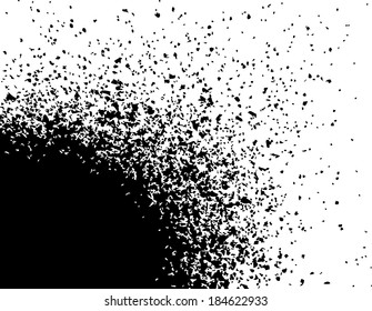 Spray paint background. Vector illustration