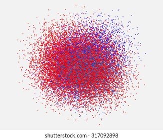 Spray paint background.Abstract paint splatter.Vector illustration.