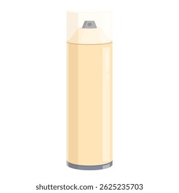 Spray paint can is standing, containing limitless artistic possibilities