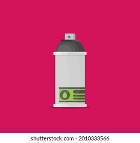 Spray Paint Can .Vector Flat Icon