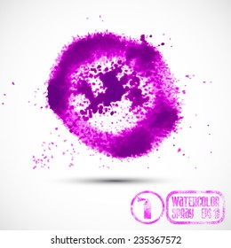 Spray paint graffiti decorative splatters