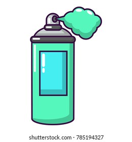 Spray paint icon. Cartoon illustration of spray paint vector icon for web