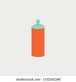 Spray Paint icon, Construction Concept, Flat Style. - Vector
