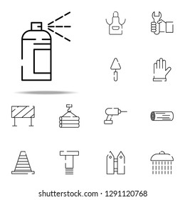 spray paint icon. construction icons universal set for web and mobile