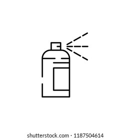 spray paint icon. Element of construction for mobile concept and web apps illustration. Thin line icon for website design and development, app development
