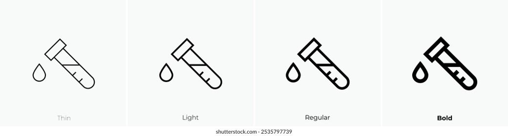 spray paint icon icon. Thin, Light Regular And Bold style design isolated on white background