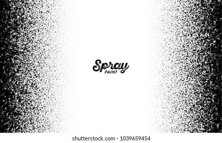 Spray paint splatter pattern, vector illustration