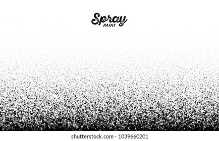 Spray paint splatter pattern, vector illustration