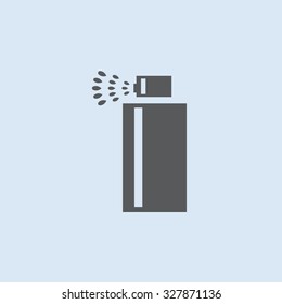 Spray with paint vector icon